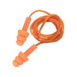 保盾(BDS)圣誕樹(shù)型帶線硅膠耳塞三層防水柔軟高降噪隔音可循環(huán)使用