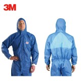4532+藍(lán)色帶帽連體防護(hù)服(Type5&6類防護(hù))
